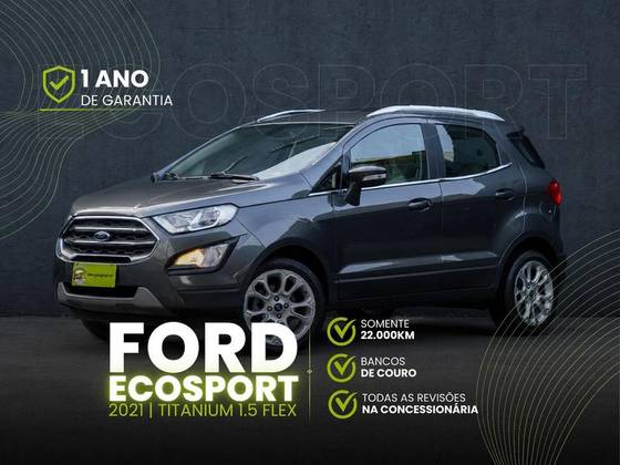 FORD ECOSPORT 1.5 TI-VCT FLEX TITANIUM AUTOMÁTICO FORD ECOSPORT 1.5 TI-VCT FLEX TITANIUM AUTOMÁTICO